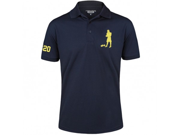 SIR FRANCIS DRAKE BIG LOGO est. 1820 MENS POLO NAVY